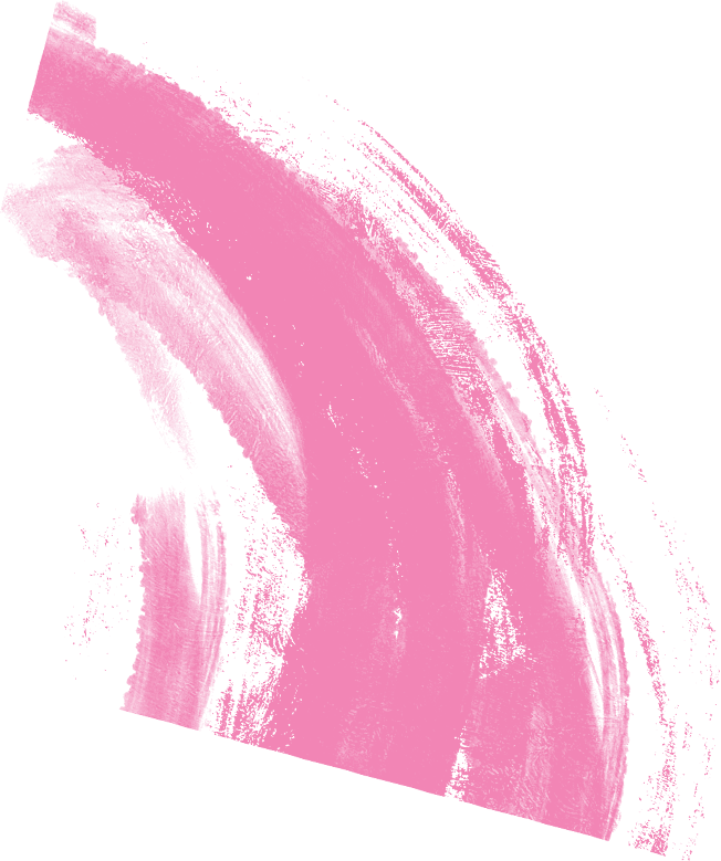 24 Pink Paint Brush Stroke (PNG Transparent)